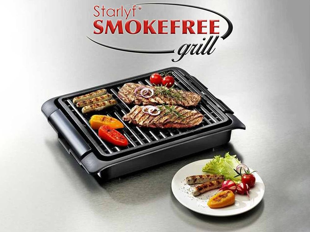 BEST DIRECT Starlyf Smokefree Grill Original Come Visto Griglia