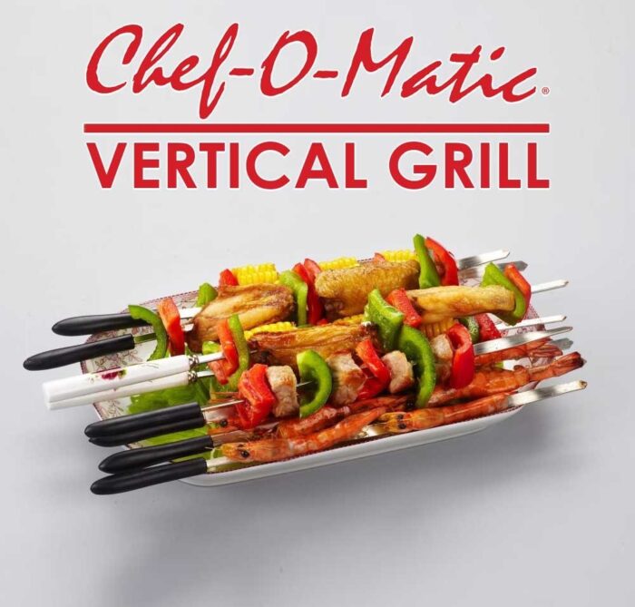 Chef O Matic Vertical Grill Gratar Electric Vertical 1000w (2)